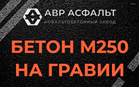 Бетон М250 на гравии в Некрасовском